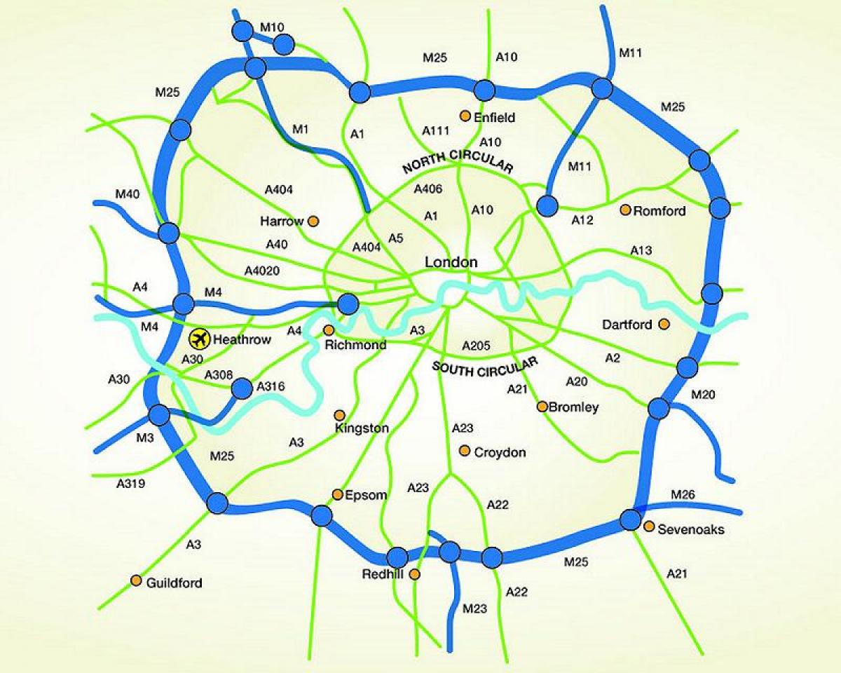 map of m25        <h3 class=