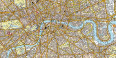 Mappa stradale di Londra