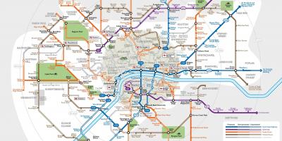 Mappa di Londra in bicicletta
