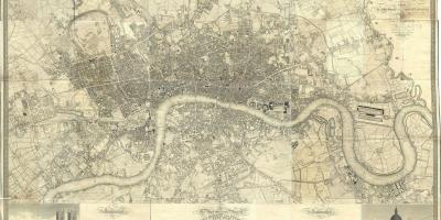 Mappa della Londra vittoriana